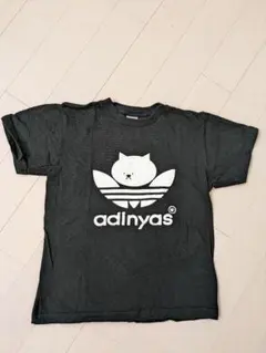 アディニャス　ユニセックス　半袖　Tシャツ　マジックマインド　サイズS　黒