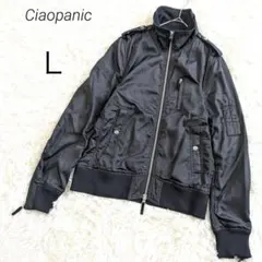 チャオパニック MA-1 ブルゾン ミリタリー ライダース フルジップ L