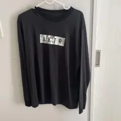 AKTR ブラック 長袖シャツ L