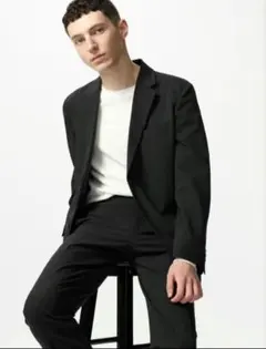 UNIQLO ユニクロ 感動ジャケット グレー　M