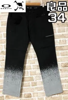 【24時間以内/匿名配送】良品 オークリー スカル メンズ ゴルフパンツ 34