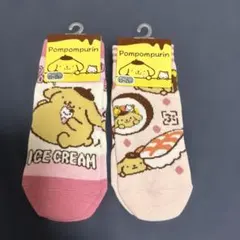 ポムポムプリン ソックス 23-25cm