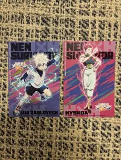 ジャンフェス　HUNTER×HUNTER ネンサバイバー　ブロマイド　キルア