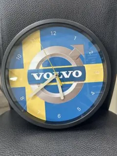 VOLVO ボルボ 掛時計 スウェーデン国旗デザイン