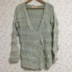 値下げしました。Light-on ライトオン ロング丈ニットカーディガン
