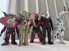 ウルトラ怪獣シリーズ キングジョー ガンQ ヤプール 5体セット 1990年代