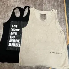 【FEELCYCLE】タンクトップセット