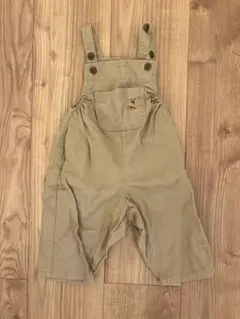 POLO Baby ベージュ サロペット 80