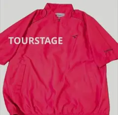 TOURSTAGE　ツアーステージ　ハーフジップ　プルオーバー　半袖のサムネイル