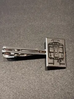 電車デザイン ネクタイピン シルバーカラー