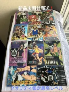 ワンピース 3D立体型絵葉書11枚セット❗️希少レア新品未開封を郵送❗️