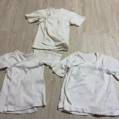 ベビー肌着 ホワイト 3枚セット