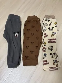 キッズ ディズニー ボトムス・長ズボン 3点セット 100cm