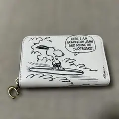 12月までの出品！COACH x PEANUTS コインケース スヌーピー