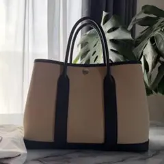 HERMES エルメス ガーデンパーティ TPM チャイ ブラックのサムネイル