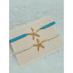 ハンドメイドアクセサリー　アンクレット　ブレスレット