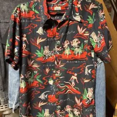 Ues アロハシャツ ハワイアン柄 半袖シャツのサムネイル
