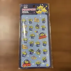 【新品】大人気！ぷくぷくシール⭐︎トイストーリー⭐︎リトルグリーンメン