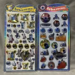 【正規品】　パペットスンスン　うるちゅるポップシール　2枚セット