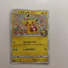 ピカチュウ：ポケモンセンター20周年記念キャンペーン PROMO おまけあり