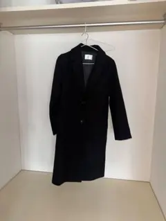 GLACIER チェスターコート ブラック Sサイズ