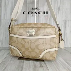 45 COACH コーチ　シグネチャー　ショルダーバッグ