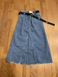 LEE デニムスカート　ベルト付き