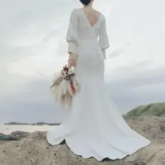 【新品未使用】マーメイドラインドレス