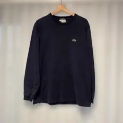 LACOSTE ネイビー 長袖カットソー US M日本サイズLからXLのサムネイル