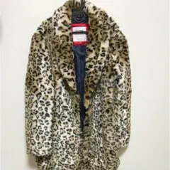 TOMMY HIRFIGER  ⚡︎５０%以上OFF⚡︎ ヒョウ柄コート