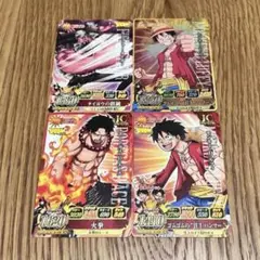 ワンピーベリーマッチアイシー 最強ジャンプ付録 4枚セット