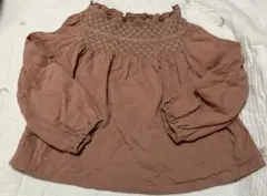 リトルエスティー♪スモッキング刺繍が可愛いブラウス110cm