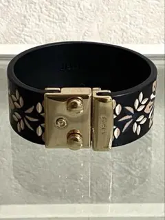 FURLA レザーバングル ブラック ゴールド金具のサムネイル
