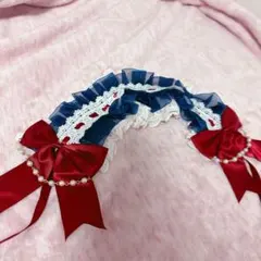 ✩ リボンゴスロリ 地雷系 ヘッドドレス アメリカンヘアアクセサリーロリータ