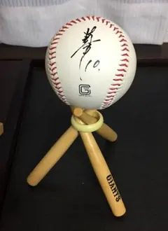 巨人阿部慎之助使用　守備手袋　サインボール 巨人阿部慎之助使用 守備手袋 サインボール 読売ジャイアンツ