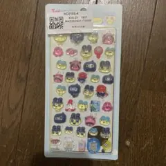 シール　ボンボンドロップシール　たまごっち　まめっち　立体　ぷくぷく　ウォーター