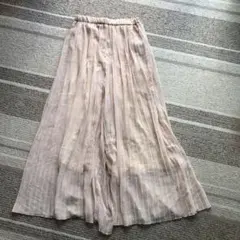 ローリーズファーム☆ピンクベージュプリーツパンツ