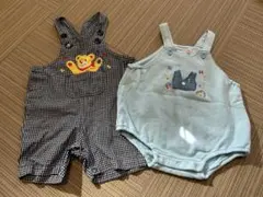 MIKI HOUSE ロンパース 80サイズ 2点セット