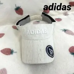 ゴルフ サンバイザー adidas