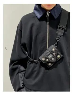 TOGA × PORTER ハーフジップスウェット ブラック コラボのサムネイル