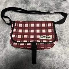 OUTDOOR PRODUCTS ショルダーバッグ メッセンジャー　チェック柄のサムネイル