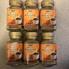 UCC おいしいカフェインレスコーヒー 45g 6本セットのサムネイル