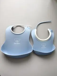BabyBjörn お食事エプロン 2サイズセット ライトブルー