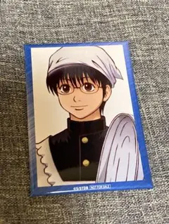 銀魂 ジャンフェス 2026 抽選会 D賞 スクエア缶バッジ 志村新八