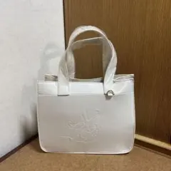 ナイスクラップ ホワイト トートバッグ