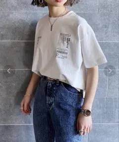 PAGEBOY チケットプリントTシャツのサムネイル