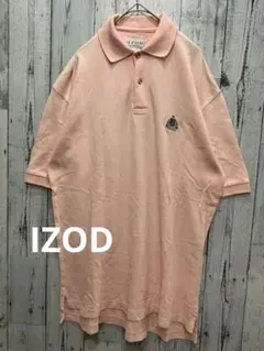 ♠️ IZOD アイゾッド 90s USA古着 ポロシャツ ピンク