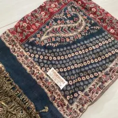 ペイズリー刺繍ストール