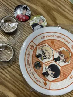 ハイキュー!! 鳥野高校 プレート＆バッジセット
