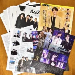 週刊TVガイド 渡辺翔太＋なにわ男子＋中島健人レポ＋キスマイ連載＋B&ZAI切抜